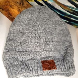 Bluetooth Beanie Hat NWT Music Hat Misshalo Grey